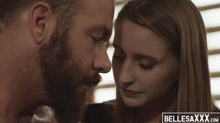 Young babe Laney Grey sensual sixtynine before hot fucking