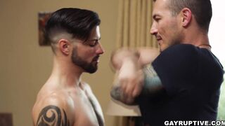 Derek Kage getting seduced by Casey Everett