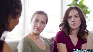 Two best friends fucks with new neighbor