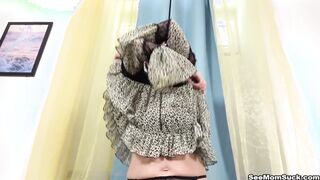 Granny INGA giving a hot blowjob