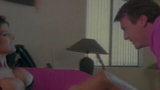 Classic pornstar Anna Malle gets her pussy licked and fucked