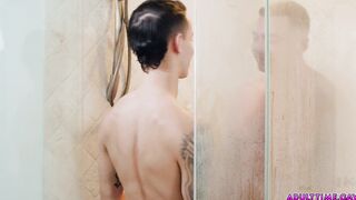 Little brother caught jerking off!