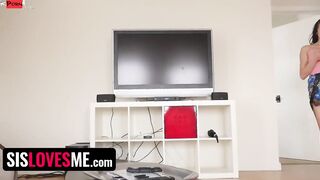 SisLovesMe - Cute 18 Year Old Megan Sage Craves Her Stepbro's Pulsating Cock To Fill Her Pussy