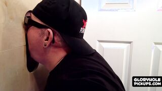 He goes crazy when he sees that glory hole fire hose