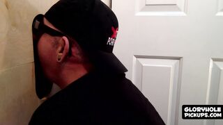 He goes crazy when he sees that glory hole fire hose