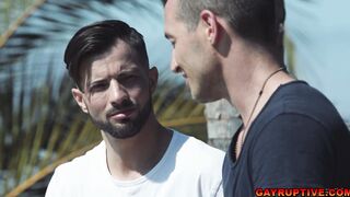 Casey Everett seducing Derek Kage and he succeeded