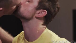 Nick Fitt analpounds Drew Dixon after wet blowjob and rimjob