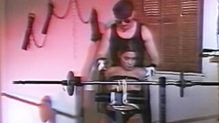 Young beauty moans while teased with whipping by stud