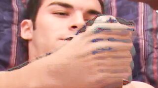 Cute amateur Ed with a hard prick shows us how to masturbate