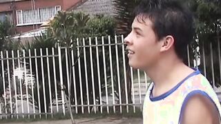 Young twinks sucking and anal fucking after practice