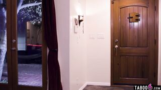 Perving on his friends sister Anny Aurora webcamming but get