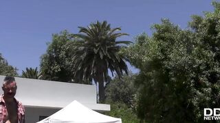 Big Boobed blonde Gabbie Carter cunt plowed until her titted are