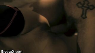 Beauty chinese Riding bf's Penis On Halloween Night