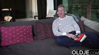 Big Boobed escort first time serving a daddy her huge breasts