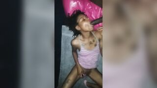 Real Nasty penis sucking off