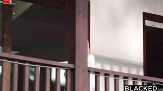 BLACKED hot Blondes Elsa Jean & Ivy Wolfe share gigantic bbc