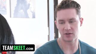 TeamSkeet Classics - Vulgar Stepbro Caught His Turned On Stepsis Masturbating