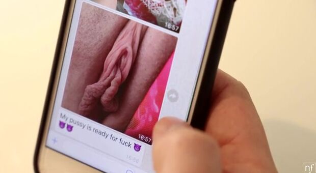 Jenny Wild loving a glass of wine as she texts her beau Stanley Johnson to urge him to come on