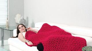 Peter fucks Josie's tight pussy under the covers