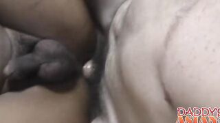 Playful daddy tickles the hell out of Asian twink Benjie