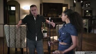 Cheating bf fucks his ebony best friend