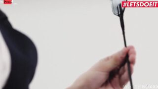 WHITEBOXXX - Submissive Dark Haired Catherine Knight Craves For A Gigantic Penis