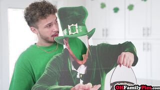 The luckiest big cock stepbrothers day