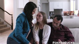Sensual Alexis Zara and Macy have no taboo among each other