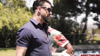 Wild Outdoor Threesome with the Lifeguard