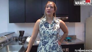 MAMACITAZ - Thick Latina Ana Mesa Films Herself Fucking Another Man