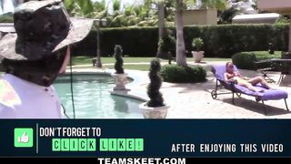 Short Barely Legal Screwed By Pool Boy