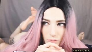 Cute Blowjob from Stepsister POV Amateur Teen Reislin