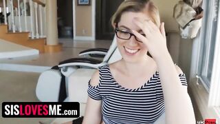 SisLovesMe - Super Sexy Bae Big Assed beauty With Glasses Lets Her
