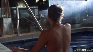 Deeper. Amazingly sexy gold digger is seduced by boyfriend's dad