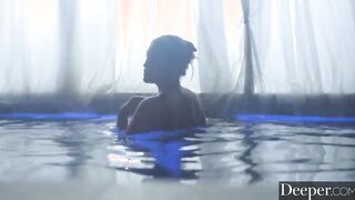 Deeper. Amazingly sexy gold digger is seduced by boyfriend's dad