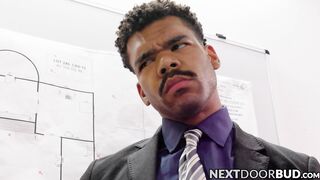 Handsome colleagues couldn't help sucking cocks in the office