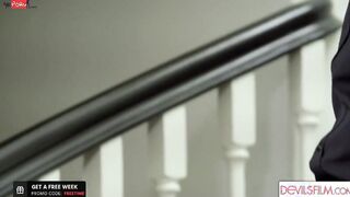 DevilsFilm Noemie Bilas Plowed Hard on the Stairs