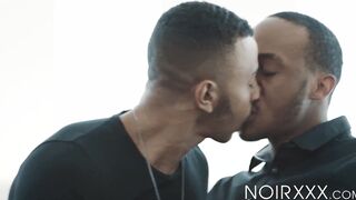 Black stepbro studs Trent King and Zario Travezz fuck hard
