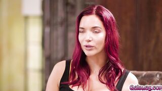 Jezabel and Jayden sensually fucked each others pussy