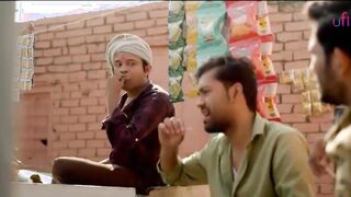 Village girl affair with three boys