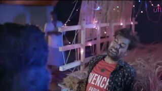 Village girl affair with three boys