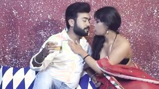 Indian wife in massage center