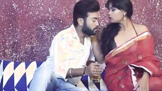Indian wife in massage center