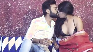 Indian wife in massage center