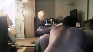 Spying on my fat mom with her black hunk