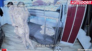 HORNYHOSTEL - beauty sexy Aria Logan Seduces Her Roommate Into Goddess Sex - LETSDOEIT