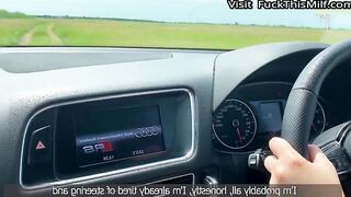 _ Okay, I'll spread my legs for you. 'Stepson fucked stepmom after driving lessons'
