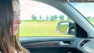 _ Okay, I'll spread my legs for you. 'Stepson fucked stepmom after driving lessons'