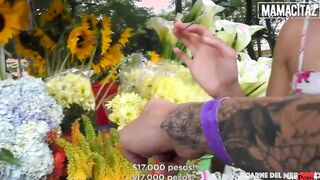 CARNEDELMERCADO - (Mister Marco, Leidy Silva, Logan Salamanca) - two Long Cocks For Horny Dark Haired Latina Bombshell Full Scene