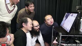 chinese gangbanged but she can’t see who’s fucking her